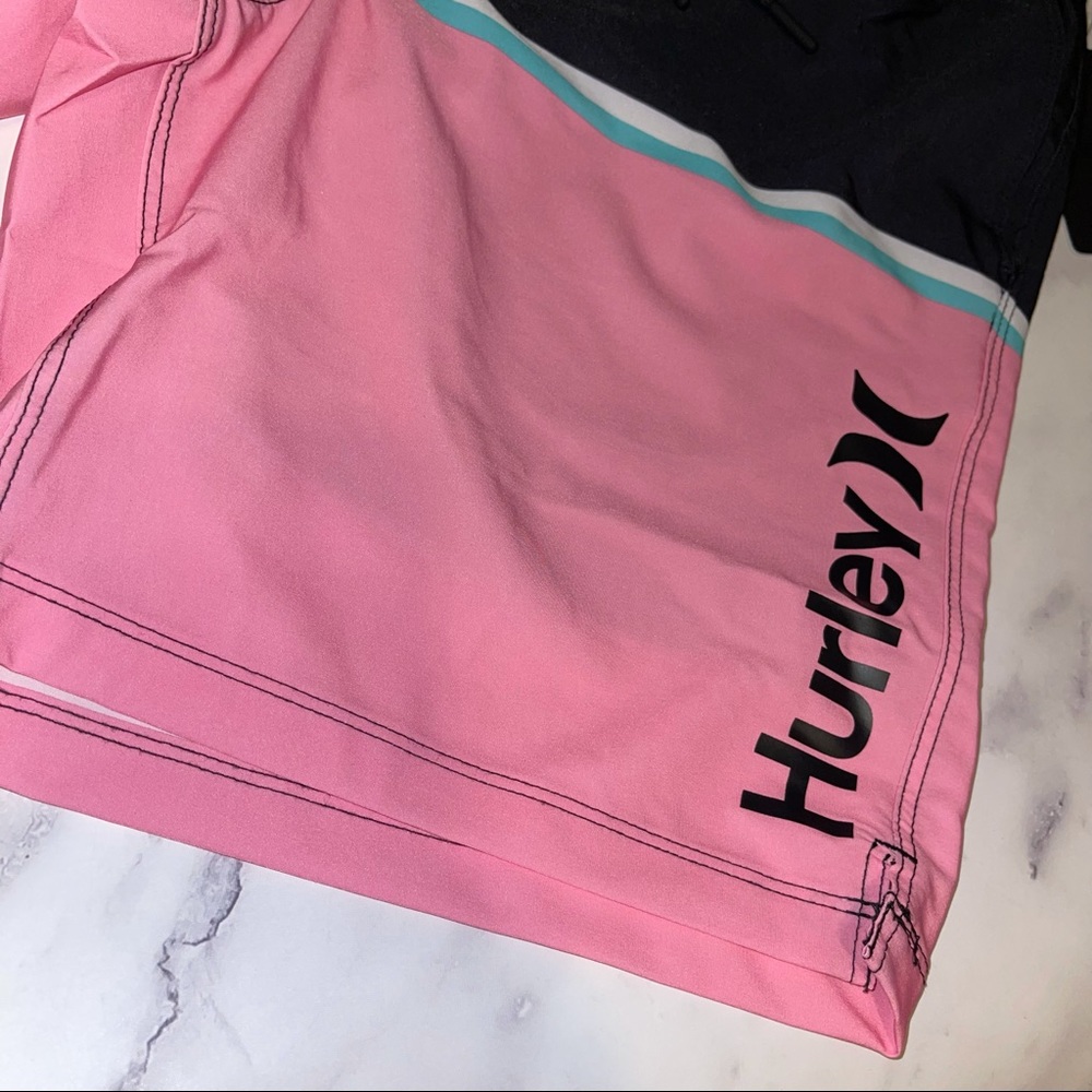 🔥Hurley Volley Color Block Swim Trunks  NWT - Picture 7 of 10